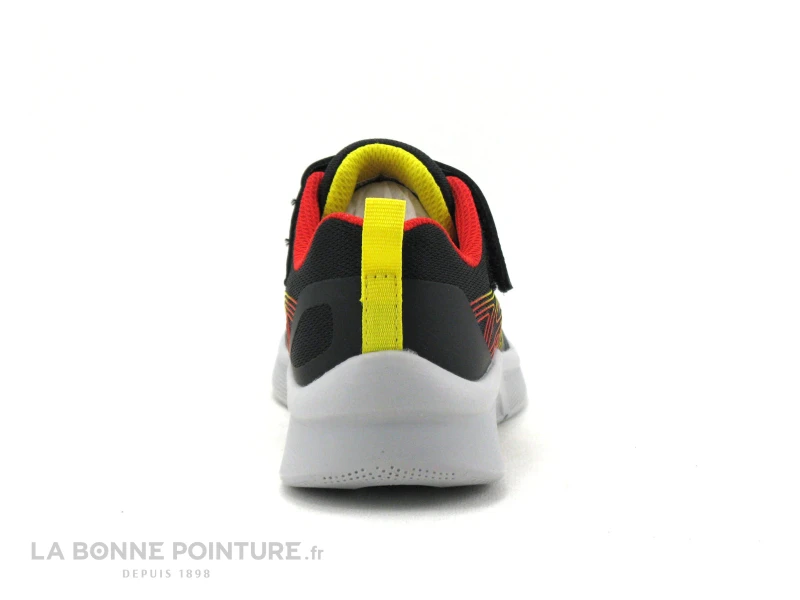 Skechers Microspec TEXLOR Black Red 403770L - Basket Noire GARCON – Image 4