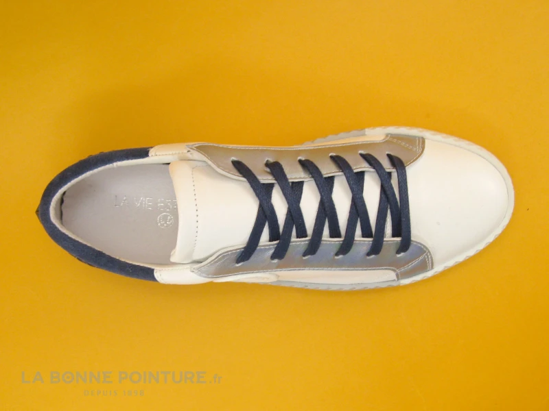 La Vie Est Belle - FRENE Navy - Basket Femme Bleu Marine – Image 6