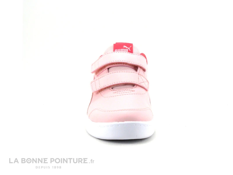 Puma COURTFLEX V2 V PS 371543-25 - Basket Fille Rose A Scratches – Image 2