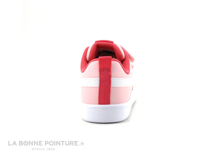 Puma COURTFLEX V2 V PS 371543-25 - Basket Fille Rose A Scratches – Image 4