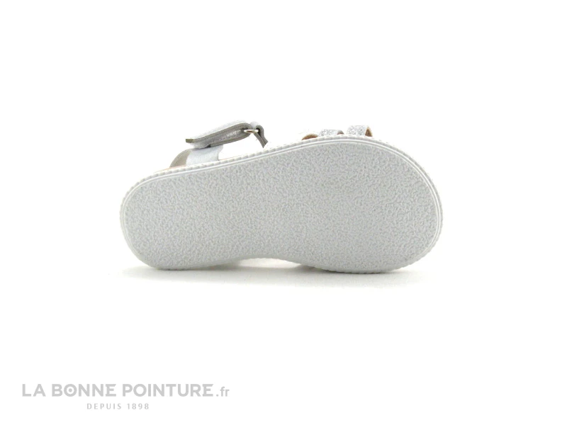 Wipop YVER 26235 Argent Blanc - Fleurs Roses - Nu-pieds Fille – Image 4