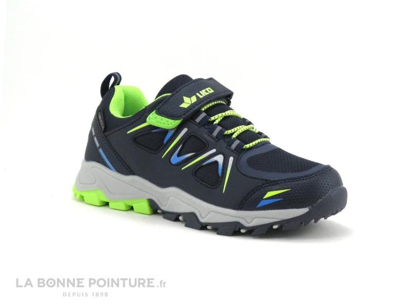 Lico ALLEN VS 420170 Bleu Marine - Turquoise - Lemon - Basket Enfant – Image 5