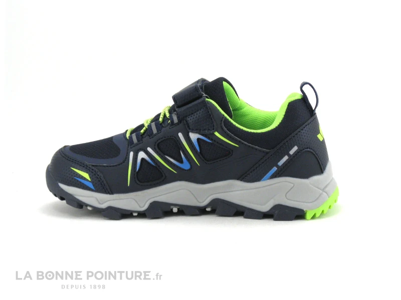 Lico ALLEN VS 420170 Bleu Marine - Turquoise - Lemon - Basket Enfant – Image 3