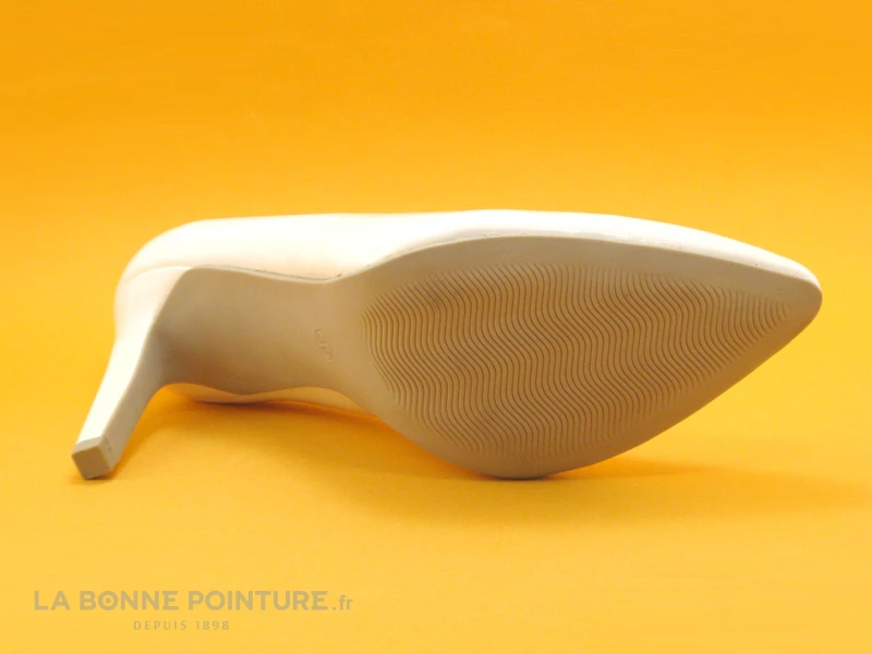 Marco Tozzi 2-22415-20 White - Escarpin Blanc Verni Talon Haut – Image 7