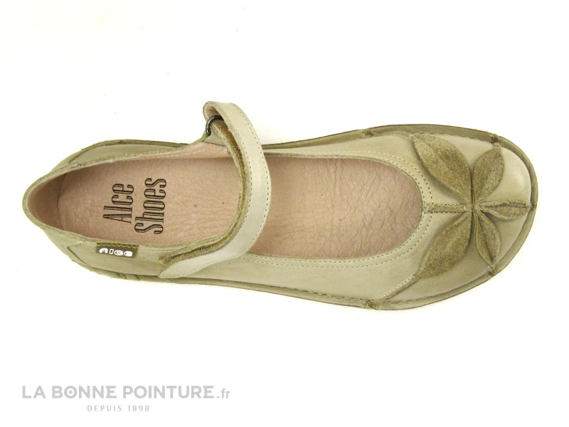 Alce Shoes 8068 Beige Miel Ballerine – Image 6