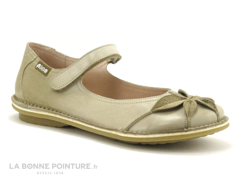 Alce Shoes 8068 Beige Miel Ballerine – Image 5