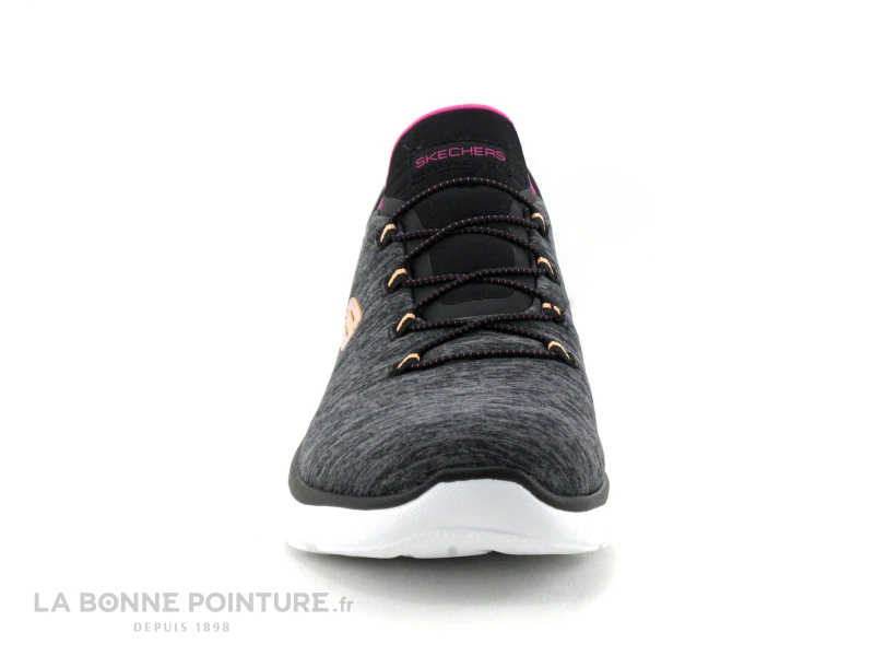 Skechers Slip-ins 149937 Summits Dazzling Haze - Basket Noire Femme – Image 2