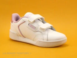 Adidas ROGUERA C FY9280 - Blanc - Rose - Basket Mode Fille