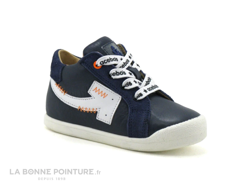 Acebos 1253 Jeans - Chaussure Montante GARCON 1er Age