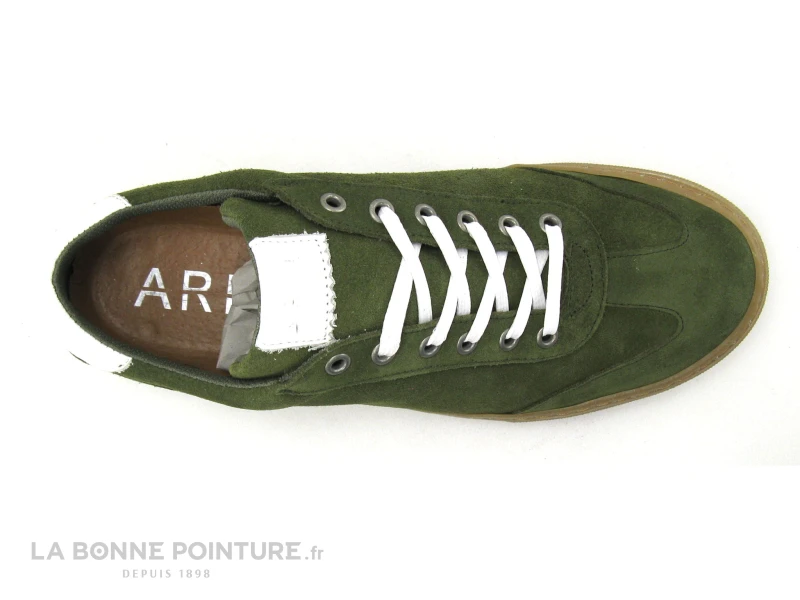 Arid RIGNY Kaki - Basket Homme Cuir Kaki – Image 6