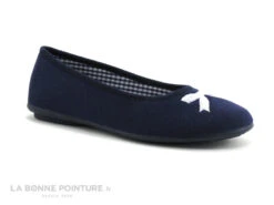 RYB 600 9000 B392 - Bleu Marine - Pantoufle Ballerine Femme