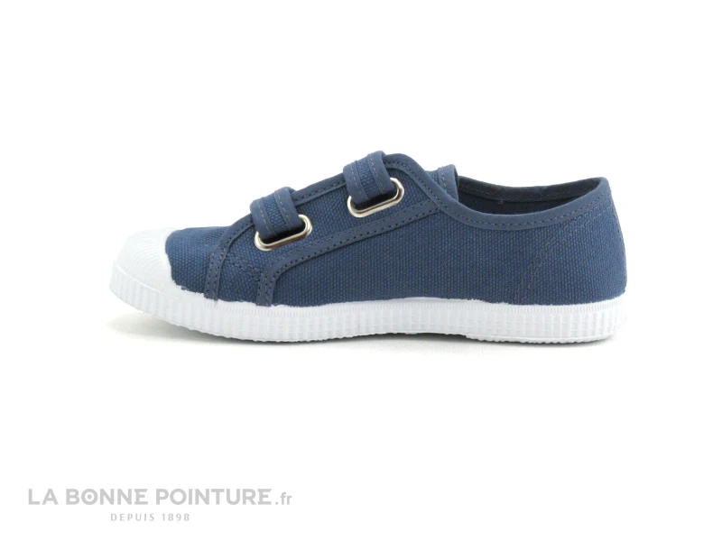 Cienta 78020 90 - Bleu - Basket Toile Enfant 2 Velcros – Image 2