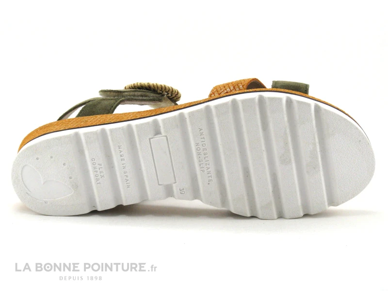 Geo Reino MAGNABE Kaki Orange - Sandale Femme – Image 7