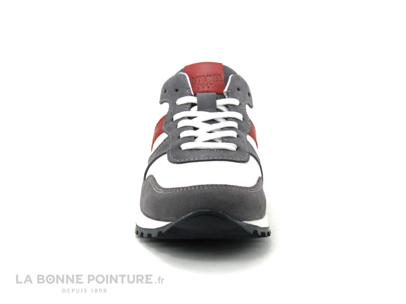 Cotemer DALMAS - Blanc Gris Rouge Bleu - Basket Ville Homme – Image 2