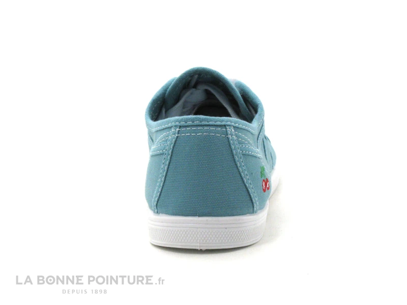 Le Temps Des Cerises Basic 02 Vert - Basket Toile Femme – Image 4