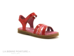 Pampa Blue MIXBLUE Verni Cerise - 1M2030 Sandale Rouge Fille