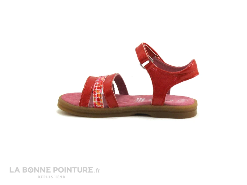 Pampa Blue MIXBLUE Verni Cerise - 1M2030 Sandale Rouge Fille – Image 2