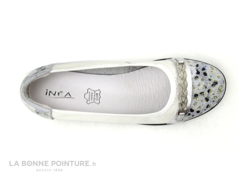 Inea ULAN Flow Marine Creme - Escarpin Compense – Image 6