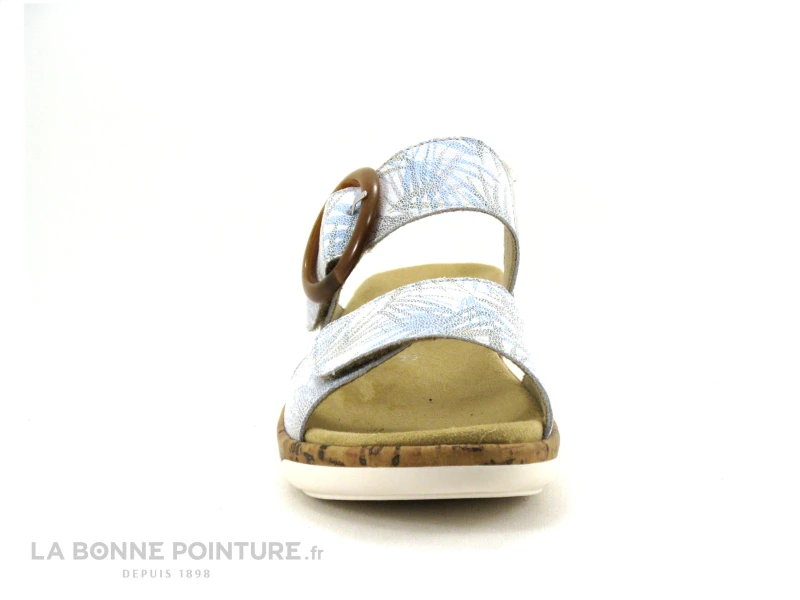 Remonte R6853-92 - Blanc - Bleu - Sandale Femme Avec Velcro – Image 2