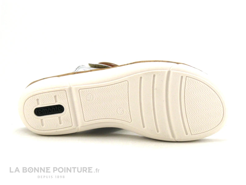 Remonte R6853-92 - Blanc - Bleu - Sandale Femme Avec Velcro – Image 7