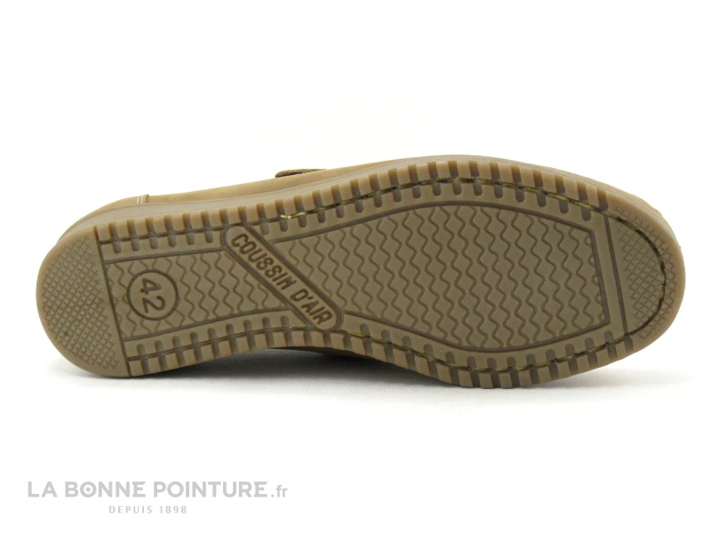 Arima BRAUNE Nubuck Taupe - Chaussure Velcro – Image 6
