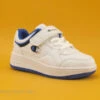 Champion Rebound Low B TD S32217 - Basket BEBE Blanc - Bleu