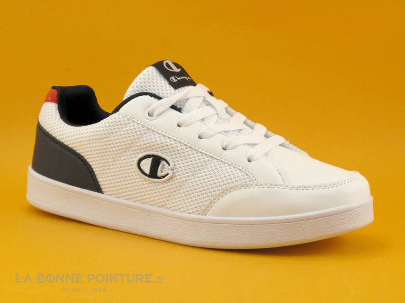 Champion CAMPO B GS S32319 Blanc Marine Rouge - Sneakers Jr