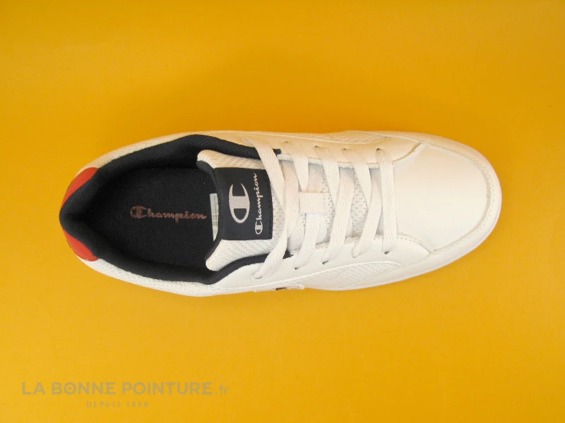 Champion CAMPO B GS S32319 Blanc Marine Rouge - Sneakers Jr – Image 6