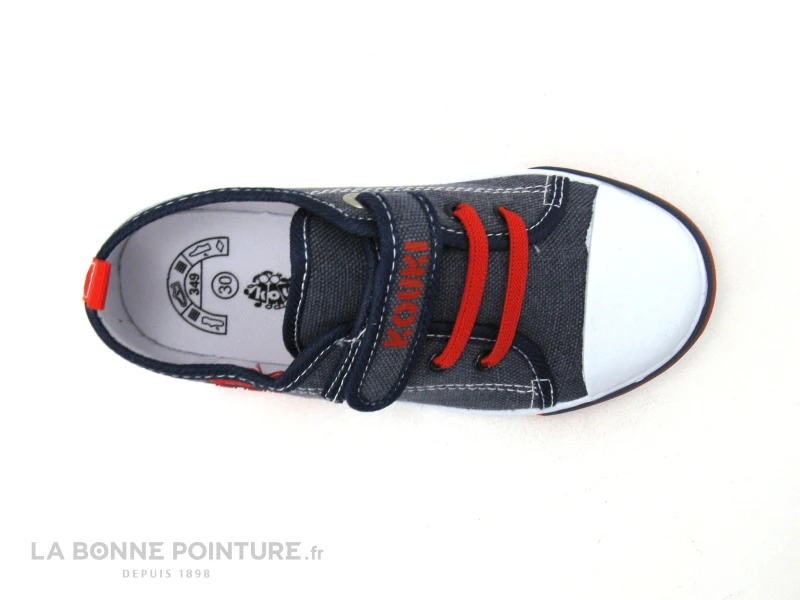 Kouki By Bopy GIMARQUE Jean - Rouge - Basket Toile GARCON – Image 3