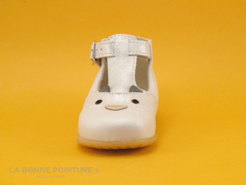 Bopy ZIKI Argent - Chaussure Premiers Pas Fille – Image 2