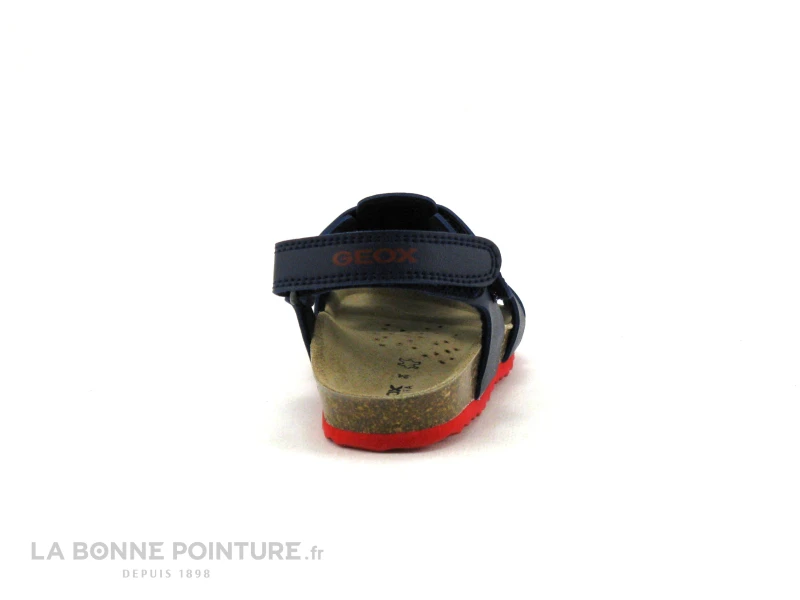 Geox B252QB Chalki Boy Navy Red - Sandale GARCON Bout Ferme – Image 4
