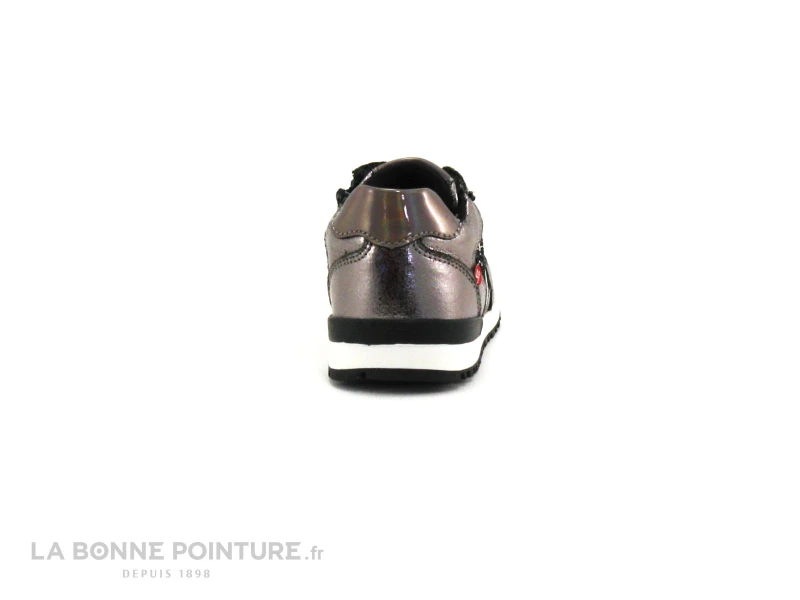 NA Agena - Gris Metal - Glitter - Basket Fille – Image 4