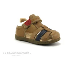 Geox B254VA Macchia Caramel - Sandale Premiers Pas