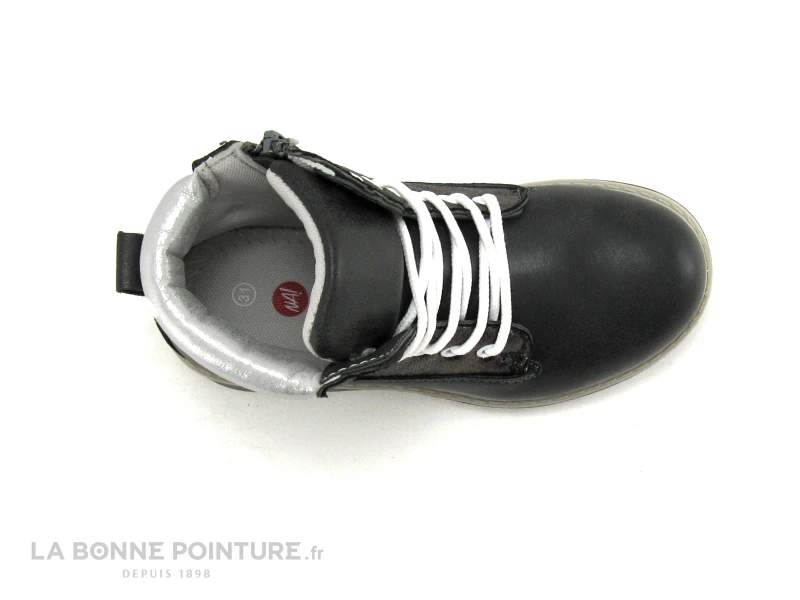 NA Dacieuse 17289 Dark Grey - Boots Fille Argent - Paillettes – Image 6