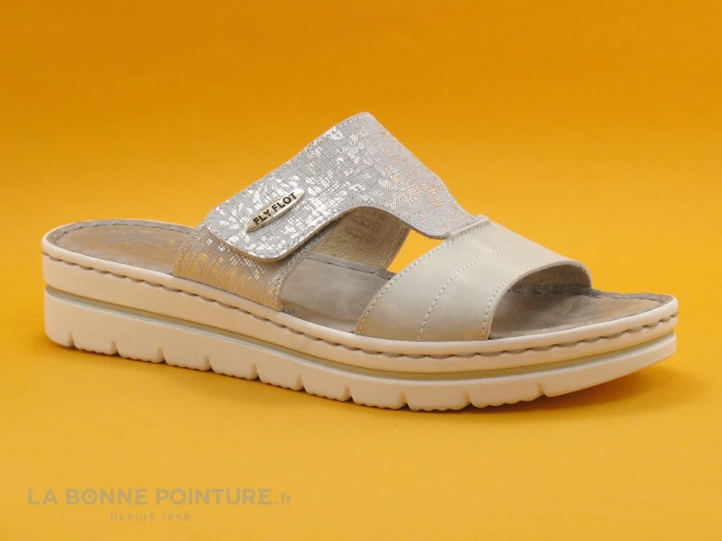 Fly Flot FLYKOR Argent - Gris - Mule Compensee Femme – Image 5