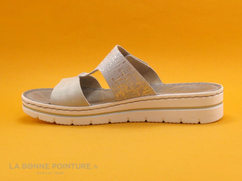 Fly Flot FLYKOR Argent - Gris - Mule Compensee Femme – Image 3