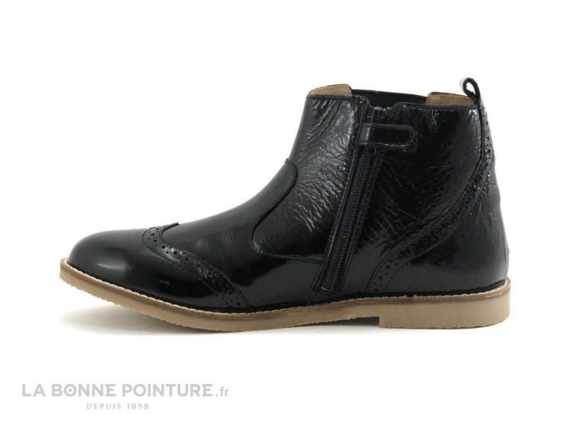 Kickers TYLDA Noir Vernis 736400-30 - Boots Fille – Image 3