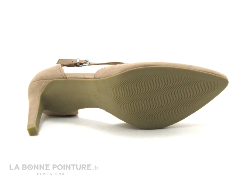 Marco Tozzi 2-24400-26 Nude - Escarpin Talon Haut Bride Cheville – Image 7