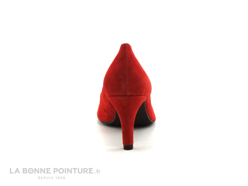 CATY KIVALA Gapa 60 - Velours Rouge - Escarpin Talon Haut – Image 4