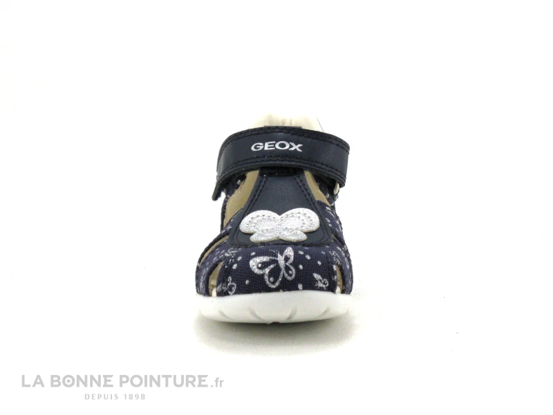 Geox ELTHAN Girl Navy Silver B251QC - Sandale BEBE Fille – Image 2