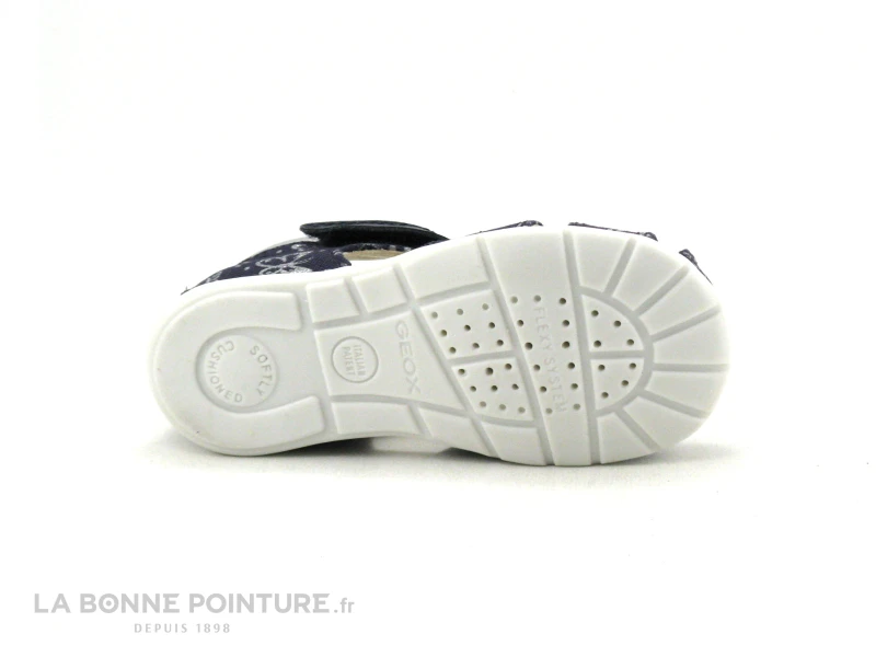 Geox ELTHAN Girl Navy Silver B251QC - Sandale BEBE Fille – Image 7