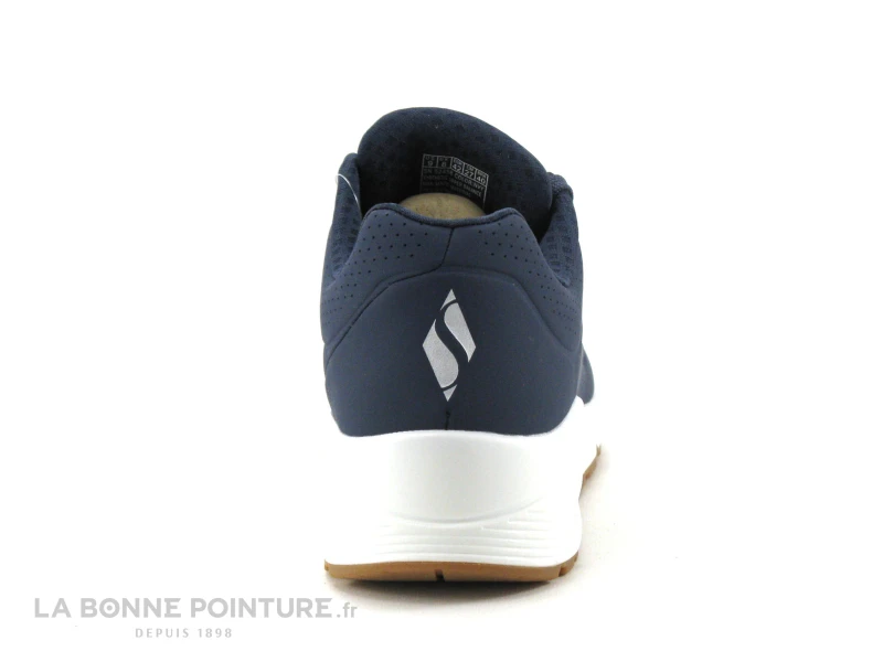 Skechers UNO STAND ON AIR Navy 52458 - Sneakers Bleu Marine Homme – Image 4