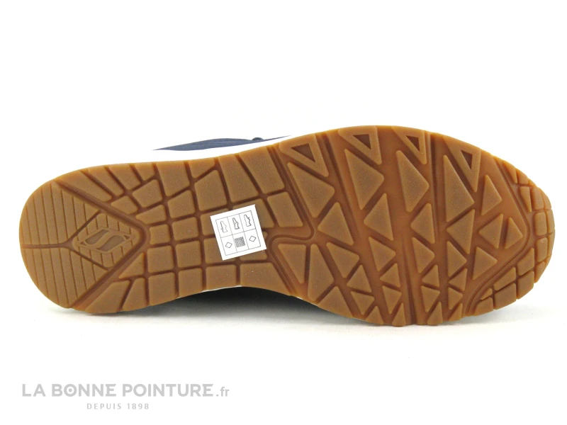 Skechers UNO STAND ON AIR Navy 52458 - Sneakers Bleu Marine Homme – Image 7