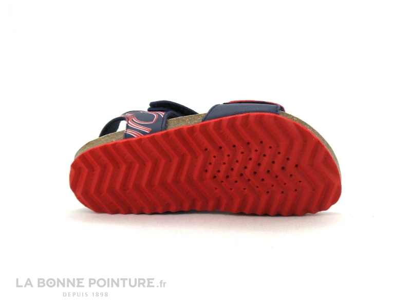 Geox B152QC CHALKI Boy - Navy Red - Nu-pieds BEBE Garcon – Image 7