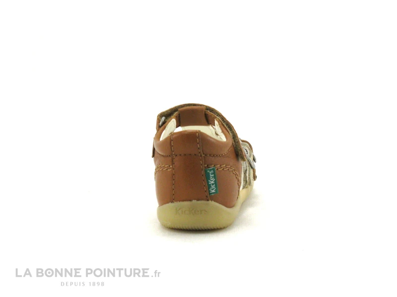 Kickers BIGKRO Camel Or - Sandale Montante Fille – Image 3