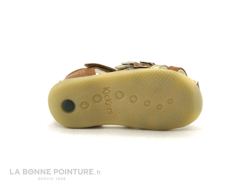 Kickers BIGKRO Camel Or - Sandale Montante Fille – Image 7