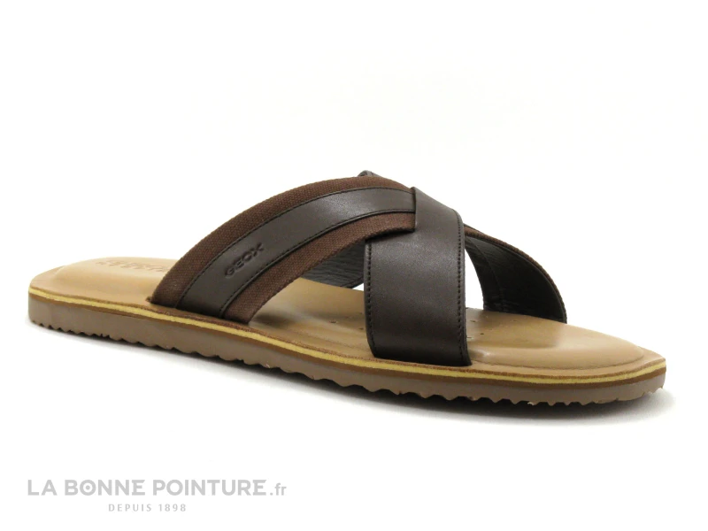 Geox ARTIE U15V1A Coffee - Mule Homme Brides Croisees – Image 4