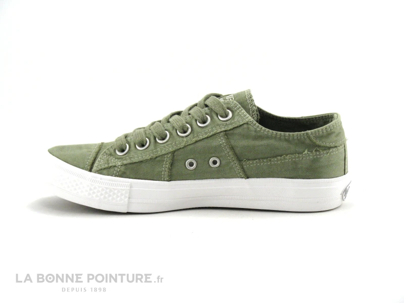 Dockers 40TH201 Kaki - Basket Toile Femme Vert Kaki – Image 3