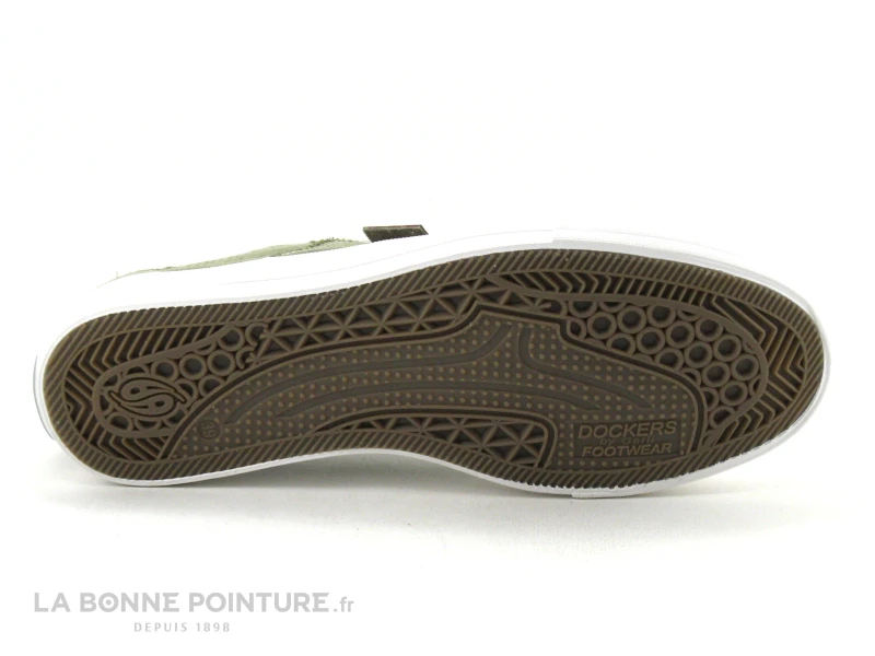 Dockers 40TH201 Kaki - Basket Toile Femme Vert Kaki – Image 7