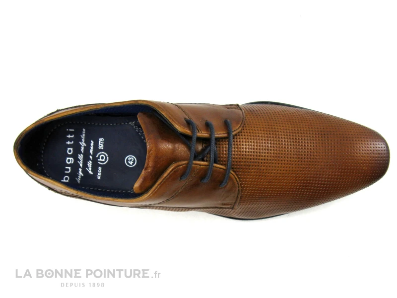 Bugatti Morino 311-A3103-4100 Cognac - Chaussure Habillee Homme – Image 6